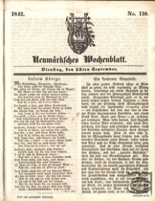 Neumärksches Wochenblatt