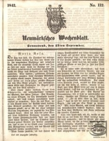 Neumärksches Wochenblatt