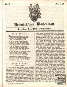 Neumärksches Wochenblatt