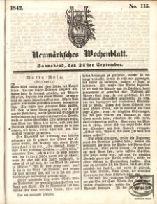 Neumärksches Wochenblatt