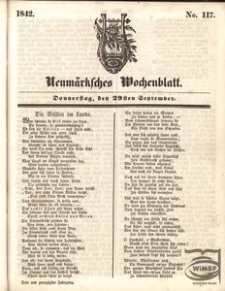 Neumärksches Wochenblatt