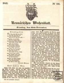 Neumärksches Wochenblatt