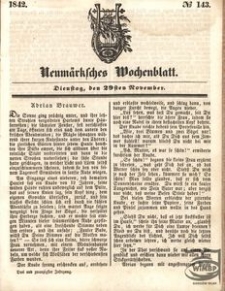 Neumärksches Wochenblatt