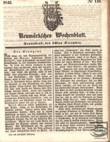 Neumärksches Wochenblatt