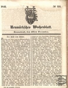 Neumärksches Wochenblatt