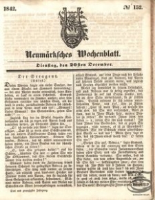 Neumärksches Wochenblatt