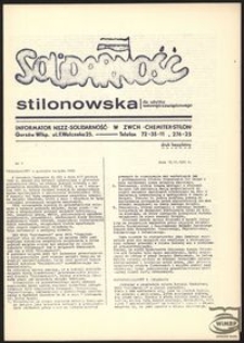 Solidarność Stilonowska 1980, nr 3