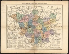 Straube's Karte der Provinz Brandenburg