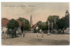 Gruss aus Vietz a. d. Ostbahn : Marktplatz