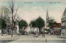 Gruss aus Vietz : am Marktplatz