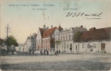 Gruss aus Vietz a. Ostbahn : Marktplatz