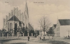 Vietz : Kirche und Schule