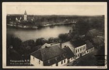 Königswalde N. M. : Blick zum See und Schloss