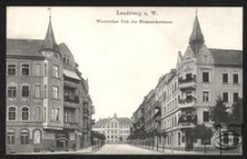 Landsberg a. W. : Westlicher Teil der Bismarckstrasse