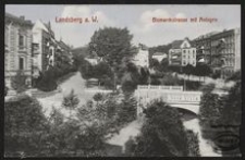Landsberg a. W. : Bismarckstrasse mit Anlagen