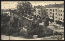 Landsberg a. W. : Cladowbrücke mit Bismarckstrasse