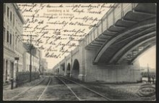 Landsberg a. W. : Brauerstrasse mit Hochbahn