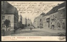 Landsberg a. W. : Mühlenplatz u. Küstrinerstrasse