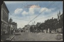 Landsberg a. W. : Cüstrinerstrasse mit Hospital