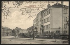 Landsberg a. W. : Heinersdorferstrasse mit Mädchen-Volks-Schule III