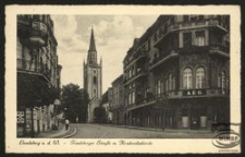 Landsberg a. d. W. : Friedeberger Strasse m. Konkordienkirche