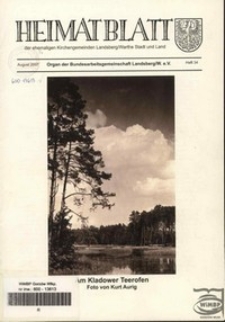 Heimatblatt 2007 nr 34