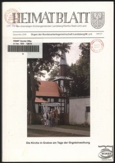 Heimatblatt 2008 nr 37