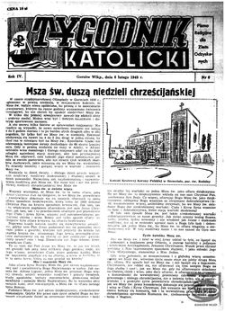 Tygodnik Katolicki 1949, nr 6