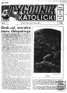 Tygodnik Katolicki 1949, nr 10