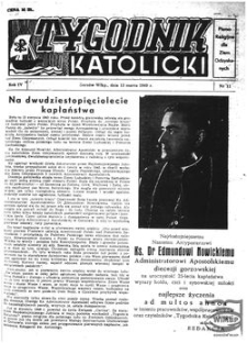Tygodnik Katolicki 1949, nr 11