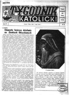 Tygodnik Katolicki 1949, nr 18