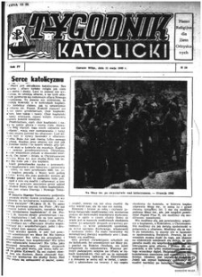 Tygodnik Katolicki 1949, nr 19