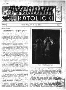 Tygodnik Katolicki 1949, nr 21