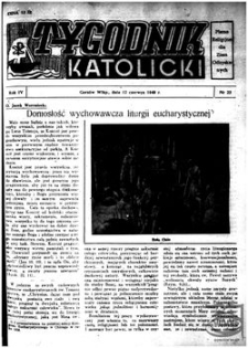 Tygodnik Katolicki 1949, nr 23