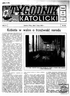 Tygodnik Katolicki 1949, nr 26