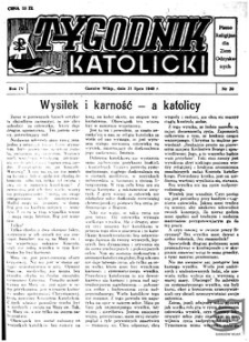 Tygodnik Katolicki 1949, nr 30