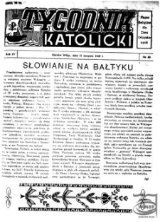 Tygodnik Katolicki 1949, nr 33