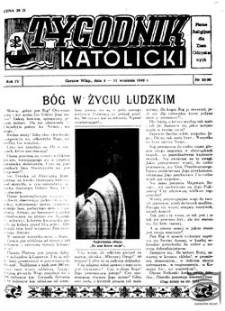 Tygodnik Katolicki 1949, nr 36