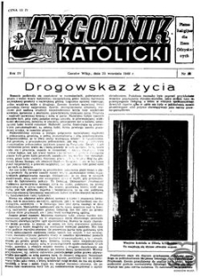 Tygodnik Katolicki 1949, nr 38