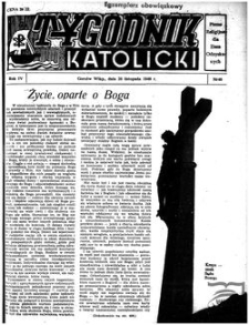 Tygodnik Katolicki 1949, nr 46