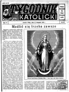 Tygodnik Katolicki 1949, nr 47