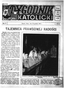 Tygodnik Katolicki 1949, nr 50