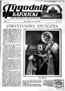 Tygodnik Katolicki 1950, nr 6