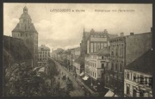 Landsberg a. Warthe : Richtstrasse mit Marienkirche