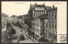 Landsberg a. W. : Richtstrasse mit Markt