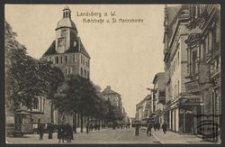 Landsberg a. W. : Richtstrasse u. St. Marienkirche