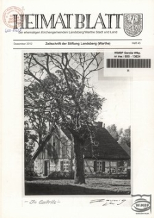 Heimatblatt 2012 nr 45