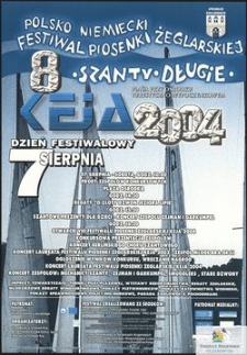 [Plakat] : Polsko-niemiecki Festiwal Piosenki Żeglarskiej 'Keja" 2004
