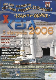 [Plakat] : Polsko-niemiecki Festiwal Piosenki Żeglarskiej 'Keja" 2006