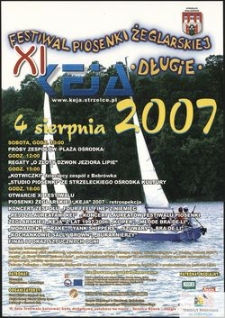 [Plakat] : Festiwal Piosenki Żeglarskiej "Keja" 2007